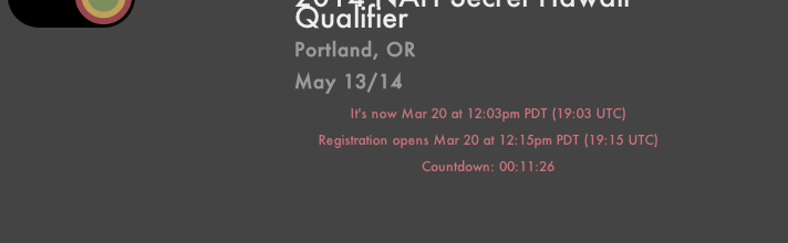 2014 Qualifier Registration via Podium – Instructional 2014 Qualifier Registration via Podium – Instructional