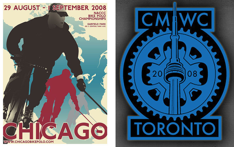 flyers from first 2 tournaments, Chicago & Toronto